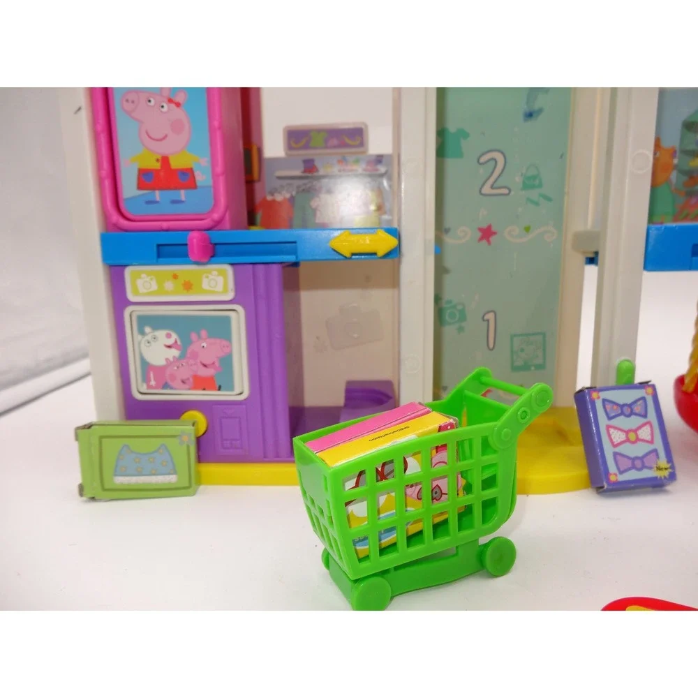Peppa Pig Shopping Mall Center with Working Elevator‎ Accessories and Pig